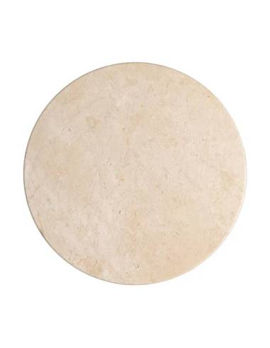 Mesa de Comedor Verona Beige Mármol 120 cm | Diseño Elegante