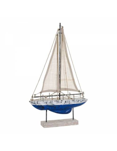 El mar. La mar. El mar. ¡Sólo la mar!. Barco velero Aguamarga vintage, un accesorio de decoración marina con sabor a sal