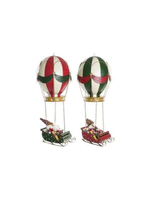 Un objeto decorativo ideal para regalar en navidad. El set 2 globos vintage christmas hará las delicias de los peques de casa.