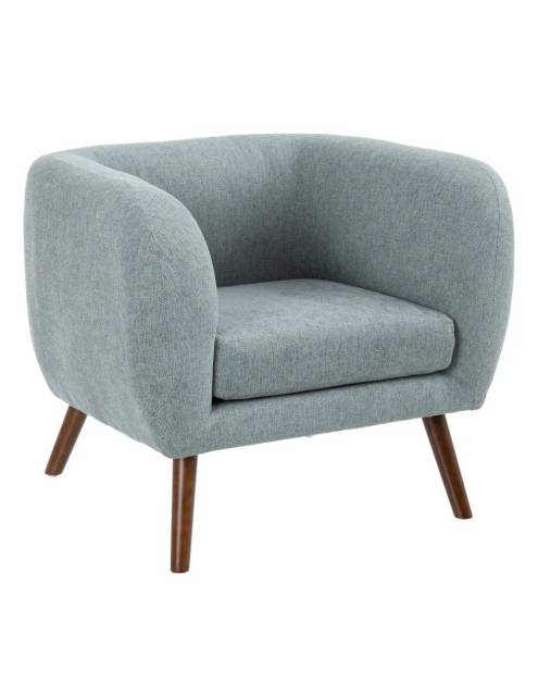 El sillón Yummy tejido azul es la fusión perfecta entre lo vanguardista y lo vintage. Un sillón distinguido y acogedor ❤️