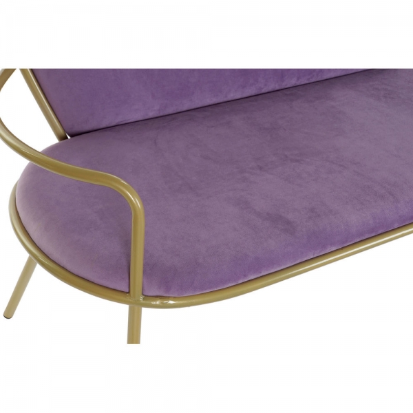sofa jacaranda violeta terciopelo